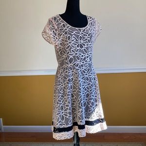 Anthropologie Crocheted Lace Dress - Size L
